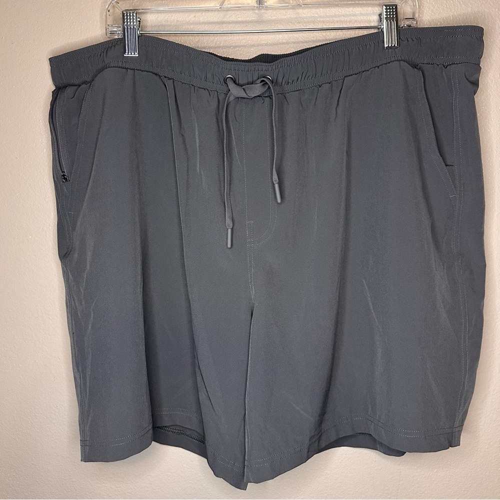 VRST Men's Gray Casual Athletic Shorts Fully Lined Size XXL